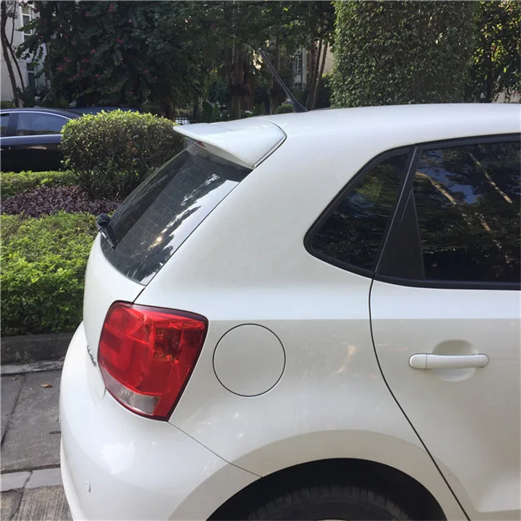 Спойлер для Volkswagen Polo 2011-2018 высокое качество абс материал заднее крыло автомобиля