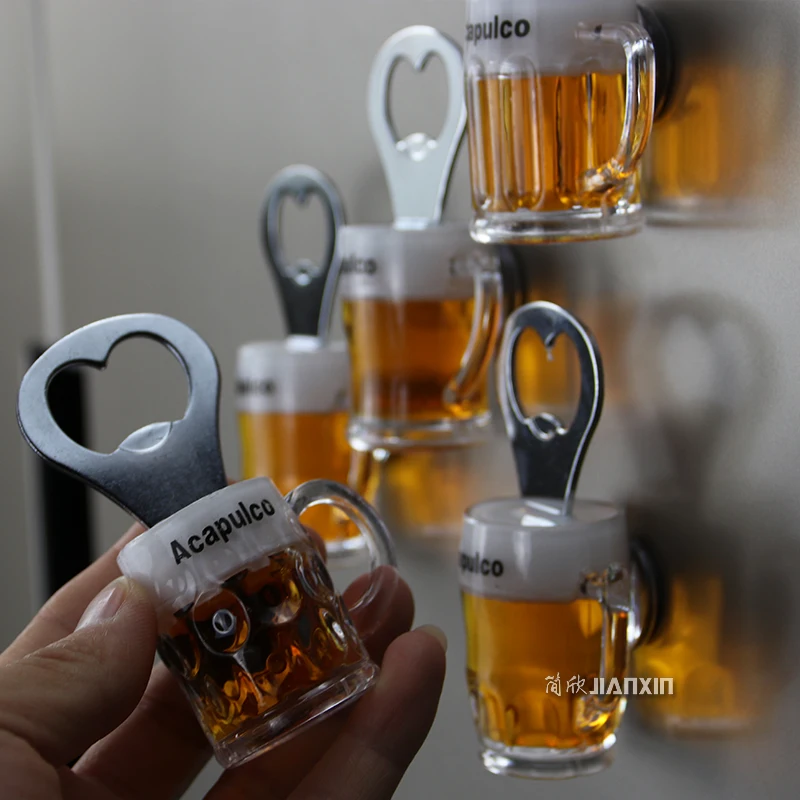 Пивная кружка пивная наклейка на холодильник открывалка для бутылок вина