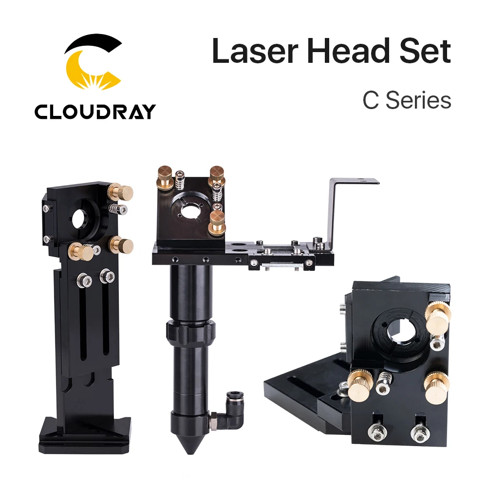 Лазерная головка Cloudray CO2 набор линз D18 FL38.1 D20FL50.8/63 5/101 6 мм встроенное крепление