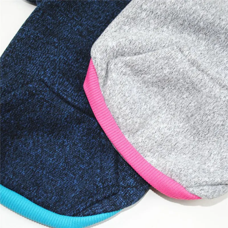 Теплая толстовка для домашних животных одежда собак повседневные пальто зимы и