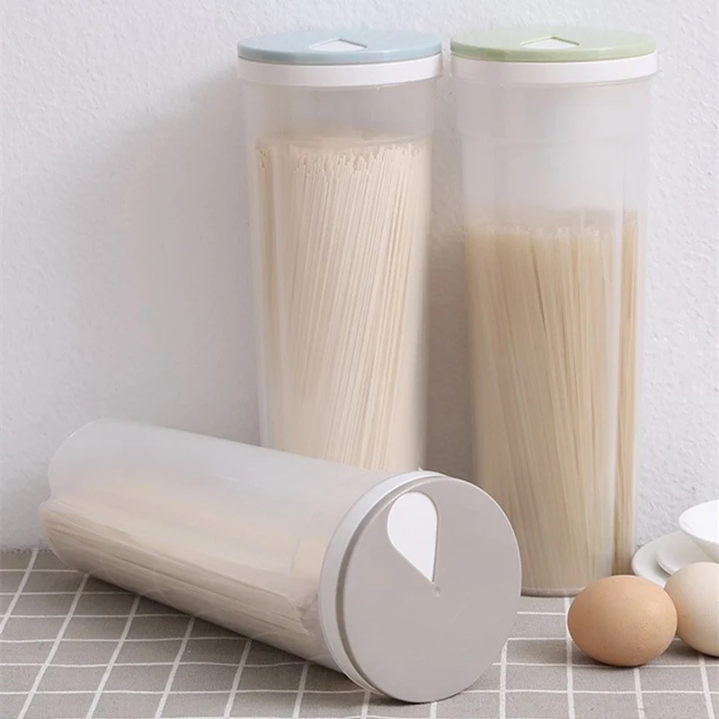 

Kitchen Food Storage Containers Solid Food Box Organizer Dry Noodles Sealed Tank Protector Miscellaneous Grains Case Storager