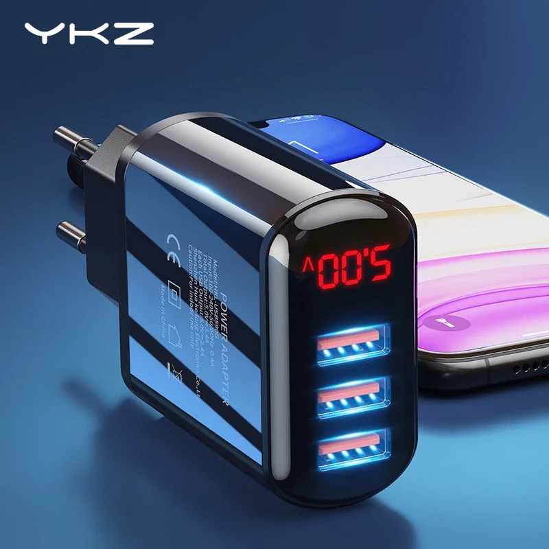 Зарядное устройство YKZ для iPhone Samsung Xiaomi Huawei|Зарядные устройства телефонов| |
