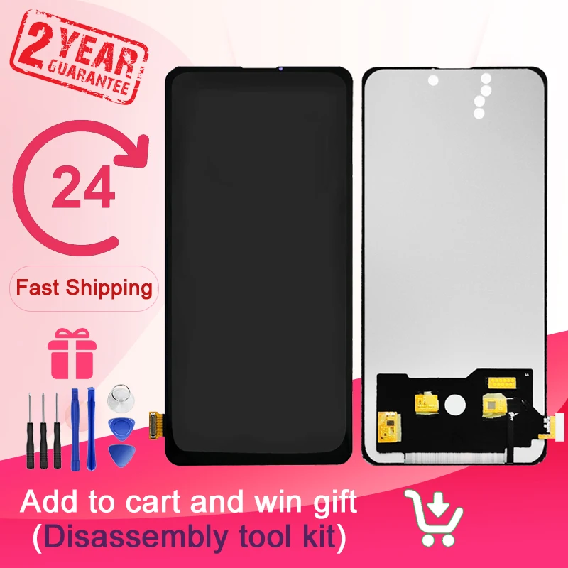 

ЖК-дисплей с сенсорным экраном и дигитайзером в сборе для Xiaomi mi 9t/9t pro, запчасти для ремонта Xiaomi Redmi K20/K20 Pro, без отпечатков пальцев