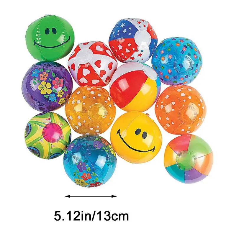 

Inflatable Beach Balls 25pcs/set Child Inflatable Beach Balls Kids Pool Party Ball Infant Bathtub Toy