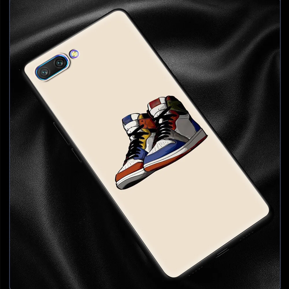 

Sneakers Luxury Phone Cover for Honor 8X 9X Pro 10 20 30 Lite 30i 20s 9C 9S 9A Play Silicone Soft Case Shell Coque