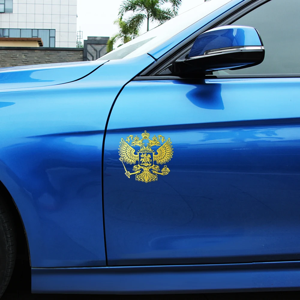 Russian Coat of Arms Sticker Car for Wuling Cortez Almaz Confero E100 Bolero Salsa Tango Cupra-only Cupra R Ateca | Автомобили и