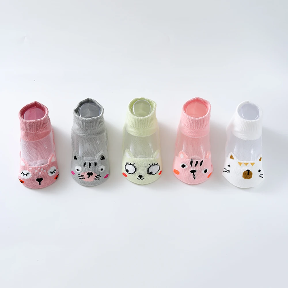 5 пар/лот летних хлопковых детских носков носки с любимыми персонажами из