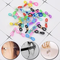 20 pcs ear hook eyeglasses spectacles chain glasses retainer ends rope sunglasses cord holder strap retainer end loop connector