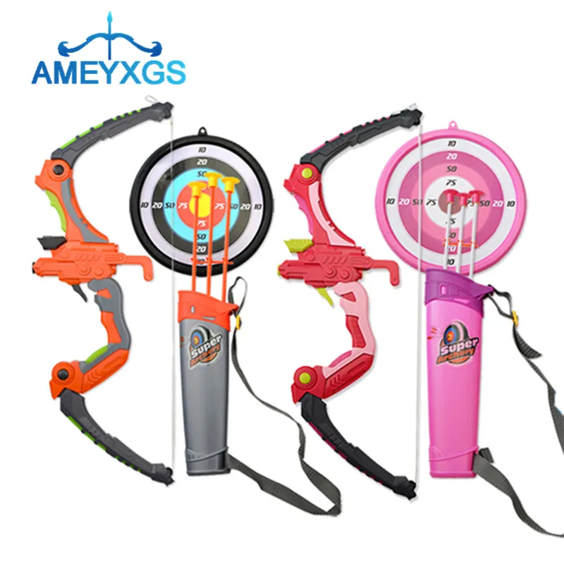 Стрельба из лука для детей стрельба с 3 всасывающими стрелами стрела стрельбы