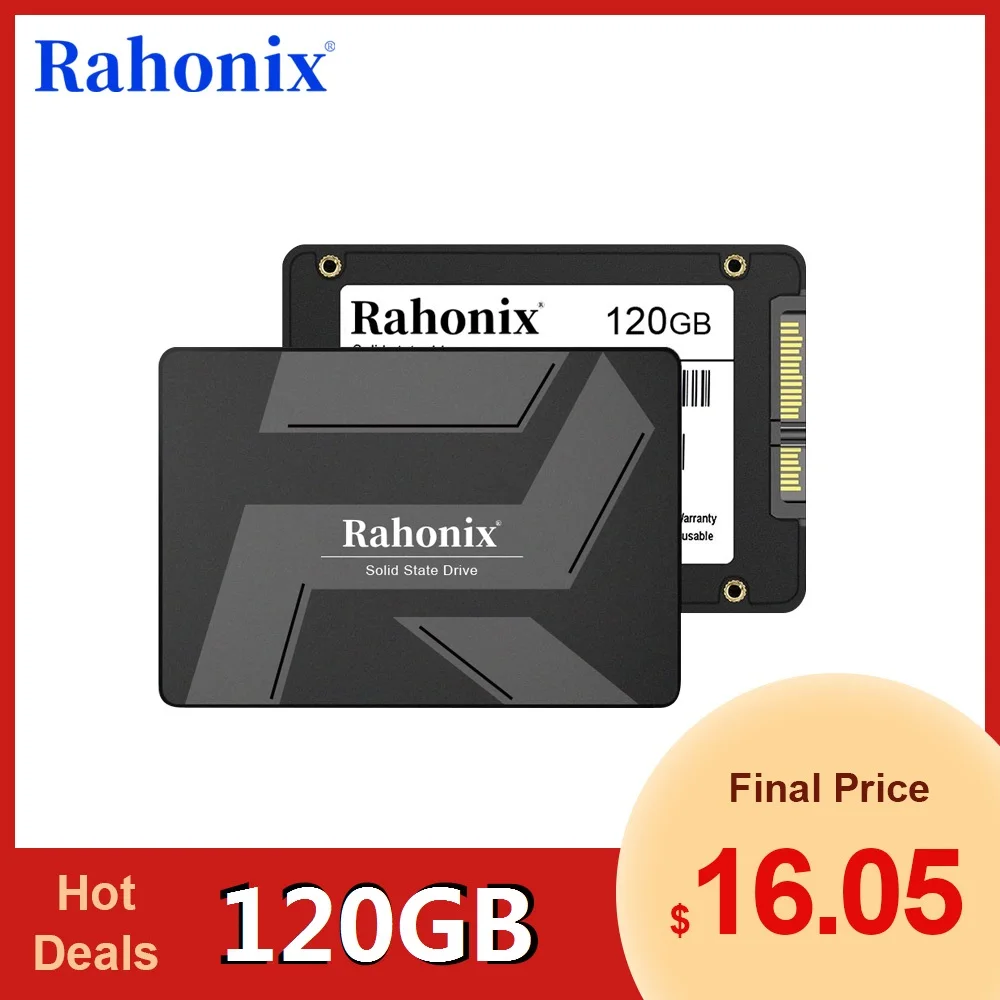 Твердотельный накопитель Rahonix внутренний ssd для ноутбуков и настольных ПК 120 ГБ 240