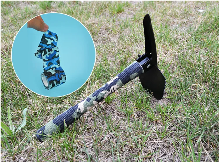 

5Pcs Self Adhesive Bandage Vet Tape Cohesive Bandages Bulk Self Adherent Wrap Non-Woven Hunting Camouflage Tape For Pets Animals