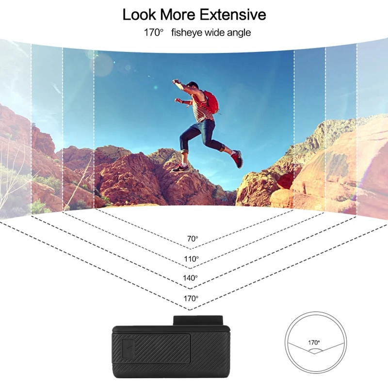 Продажа Уличная спортивная DV-камера портативная Карманная камера 4K Водонепроницаемая 4G Противоударная Спортивная камера с Wi-Fi и дистанционным упр...