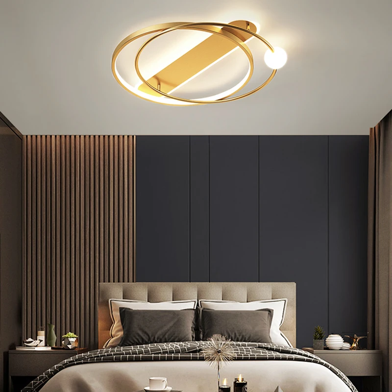 

Aluminum Pendant Lamp LED Chandelier Modern Minimalist Romantic Creative Light Color Living Room Bedroom Lamp Led Ceiling Light