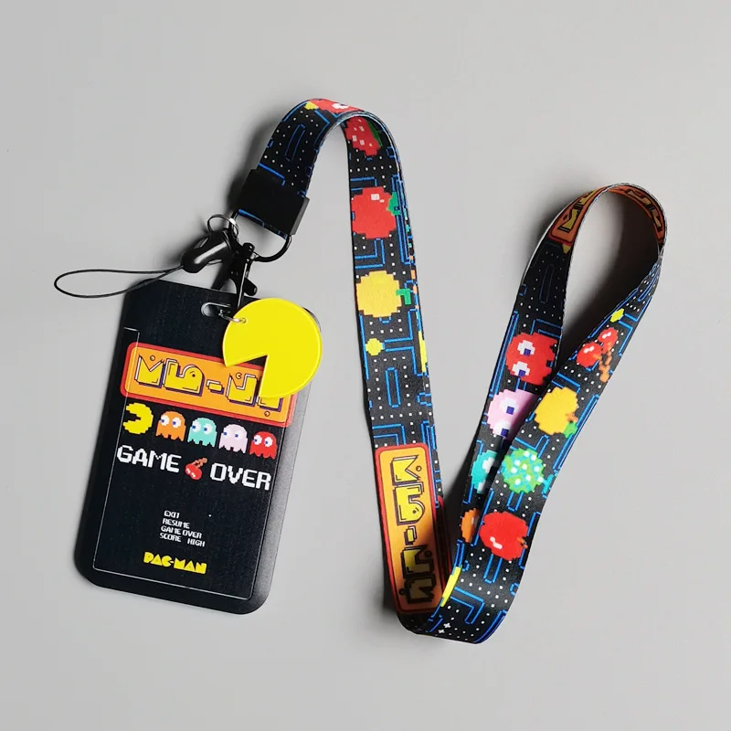 SP1585 с персонажами мультфильмов и игр шнурки для ключей Камера свисток держатель