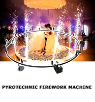 pyrotechnic machine cold indoor electric sparkler hall decoration fountain spark rang in stage mechine pyro firework wedding