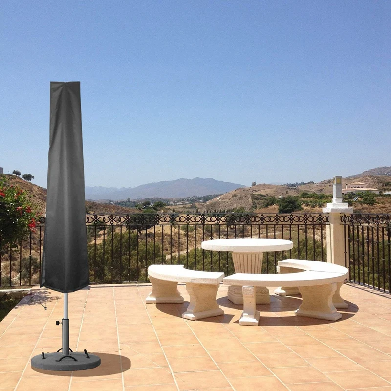 Зонтик Патио Водонепроницаемый рынок зонтик чехлы с молнией для 190 см (50x30 см)