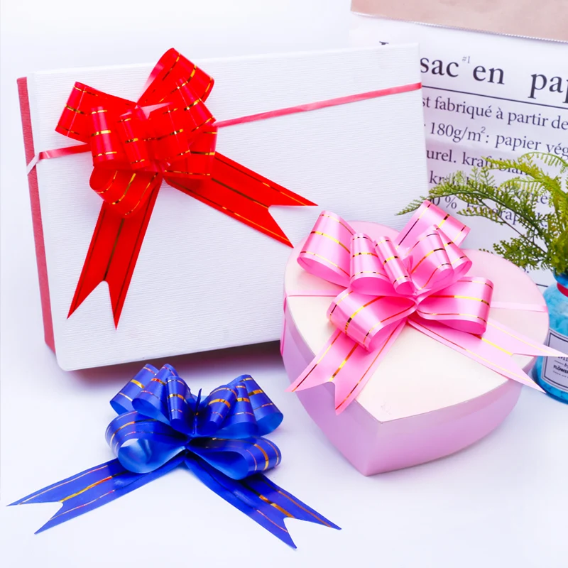 10 шт. Потяните банты подарок ленточка на свадебные подарки и Сделай Сам детский