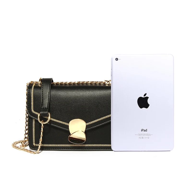 XUNMEI маленькая сумка-мессенджер с цепочкой женские летние кожаные сумки