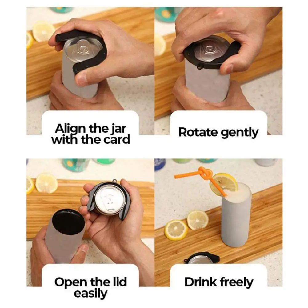 

Can openers Hand-held can can openers Beer openers Portable multi-function Sharp ABS Soda-top can openers rugged and durable