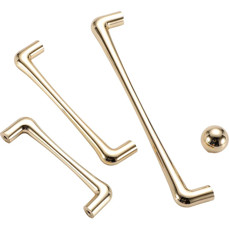 Светильник Кая Роскошная золотая дверь шкафа твердая искусственная мебель для