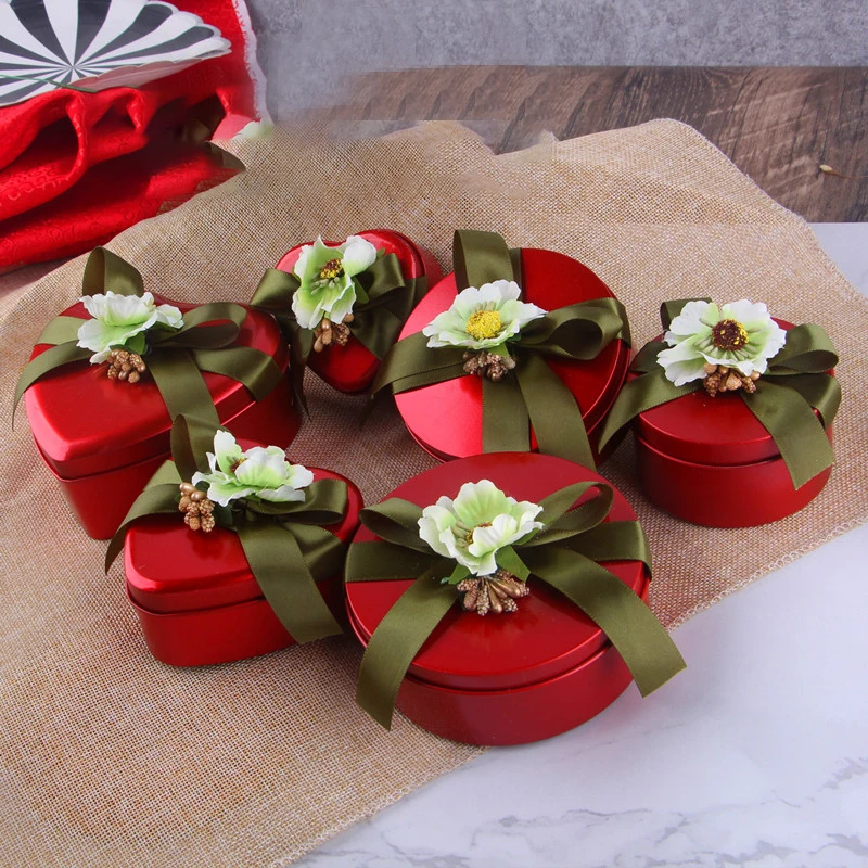 

1PC Mini Tin Metal Round Box Sealed Jar Packing Boxes Jewelry Candy Box Small Storage Cans Coin Earrings Headphones Gift Box