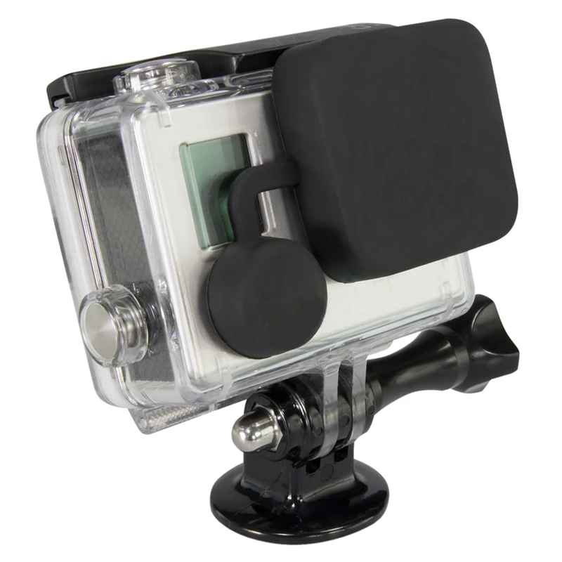 4 в 1 чехол для объектива + крышка запасная Батарейная дверь Боковая GoPro Hero 3 камера