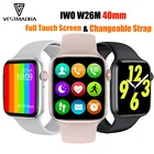 Женские Смарт-часы IWO W26M, полноэкранные Смарт-часы с BT звонком серии 6 ЭКГ 320*385 для девушек, женские Смарт-часы для IOS Android PK HW22 W46