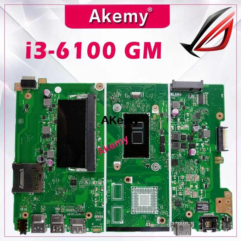 

X441UV X441UA материнская плата для For Asus X441U X441UV X441UAK F441U A441U материнская плата для ноутбуков оригинальная материнская плата I3-6100/6006