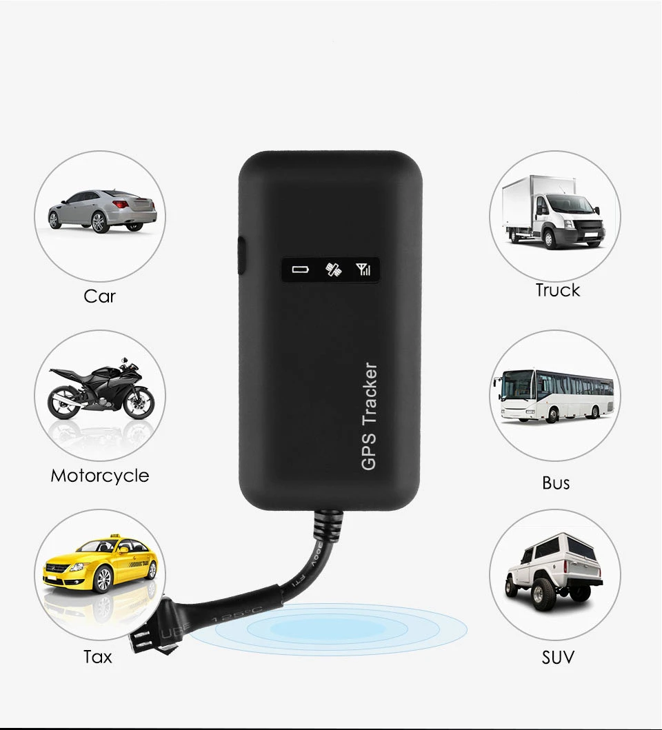 Мини GT02A Автомобильные GPS трекеры SOS устройства отслеживания GSM/GPRS/GPS 4 диапазона