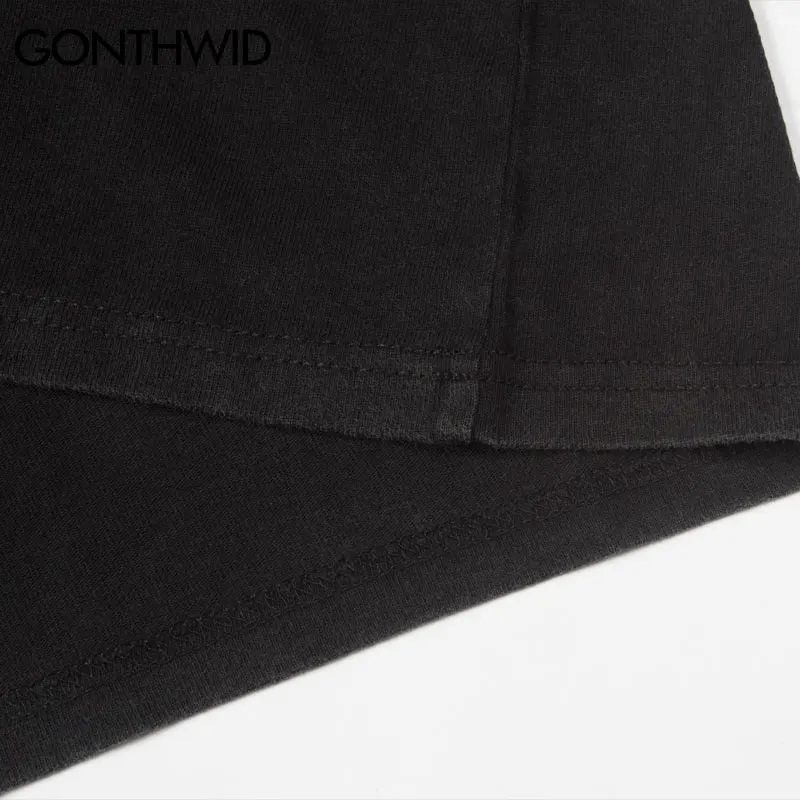 

GONTHWID Funny Angels Are Busy Print Tshirts Streetwear Hip Hop Harajuku Casual Tees Shirts 2020 Summer Fashion Short Sleeve Top