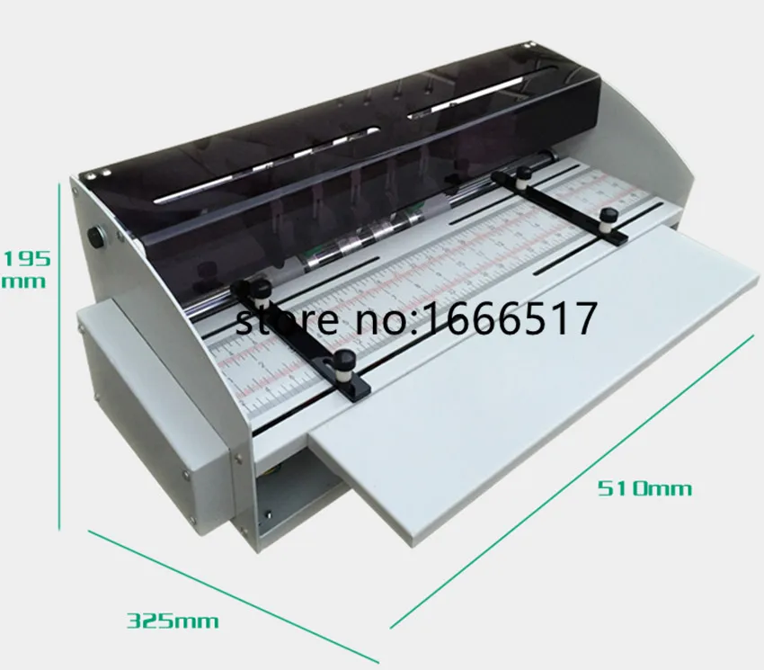 

H500 book cover creasing machine, electric creasing machine, card folding machines, color pages dashed machine ATT