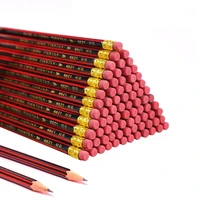 10pcs20pcs30pcs lot sketch pencil wooden lead pencils hb pencil with eraser for children learn drawing pencil