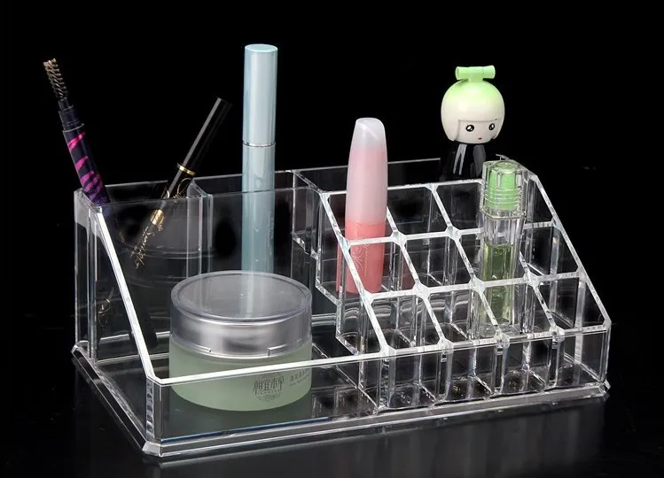 Органайзер для макияжа коробка хранения акриловый макияж косметический ящик