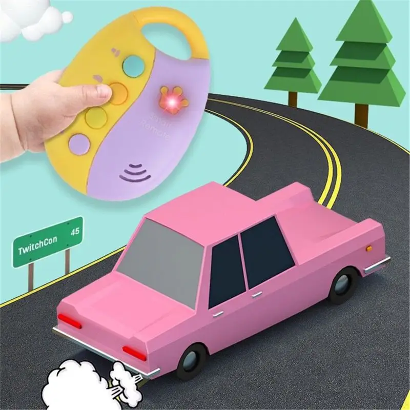

2020 New Baby Toy Musical Car Key Toy Smart Remote Car Voices Pretend Play Education Toy
