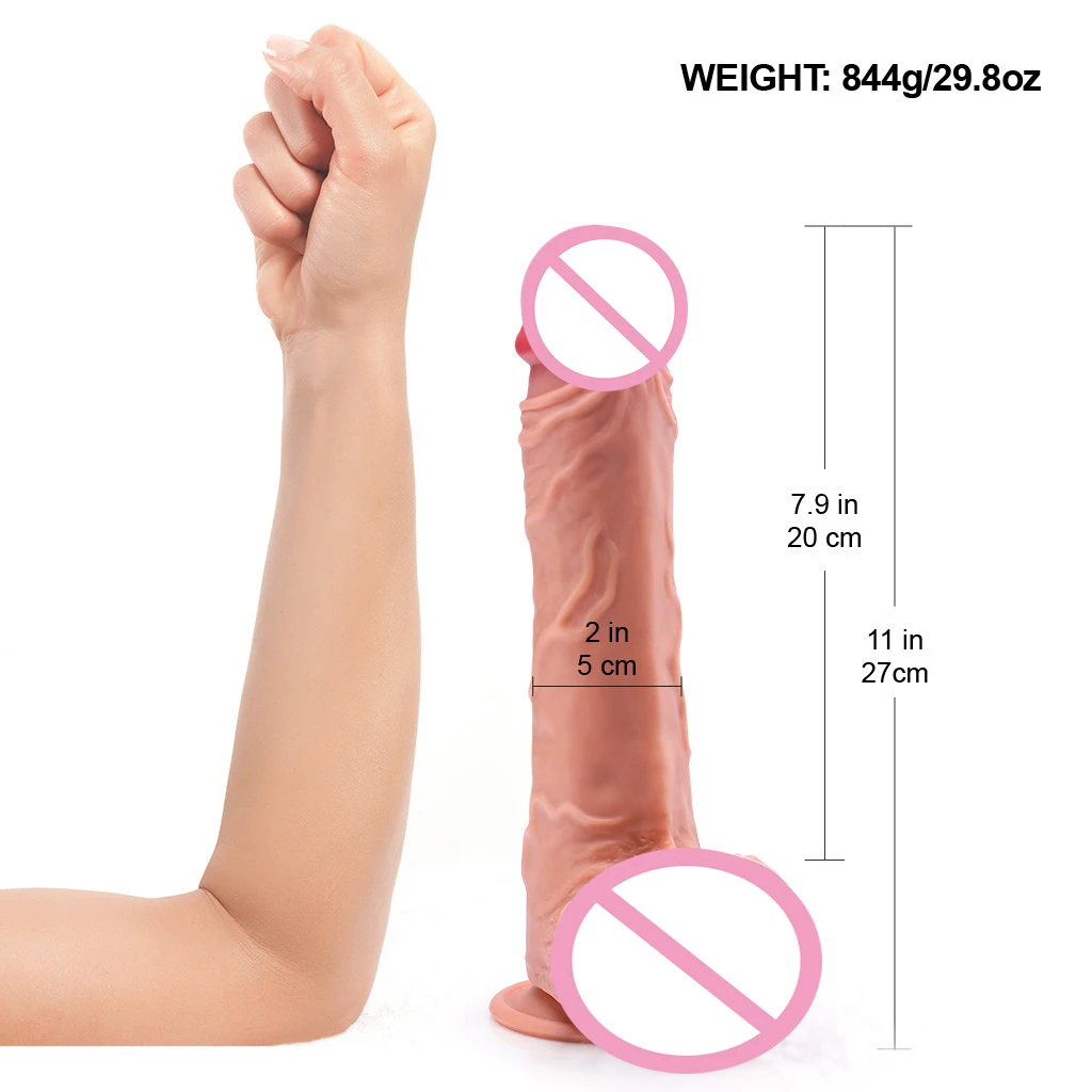 Супер большой фаллоимитатор для женской мастурбации жидкий силиконовый пенис с