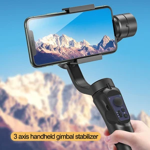 3 axis handheld gimbal stabilizer for smartphone xiaomi huawei action photo cameras smart gimbal f6 phone stabilizing holder free global shipping