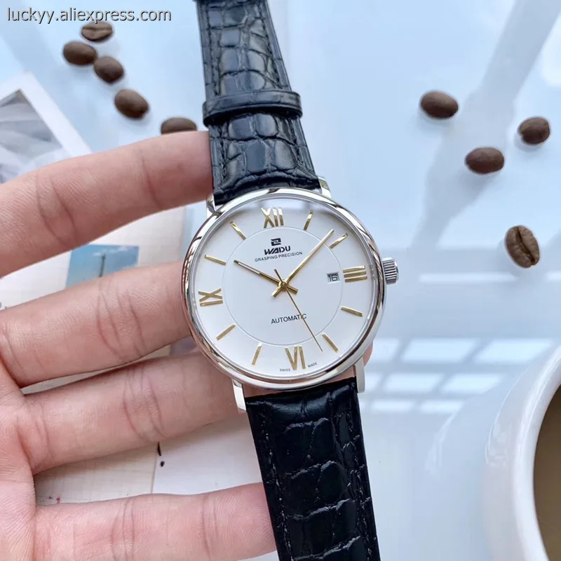 Мужские наручные часы с сапфировым стеклом из нержавеющей стали|Мужские