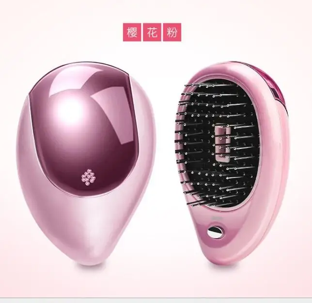 Вибрирующая щетка для волос расческа массажер терапия вибрирующий массаж уход