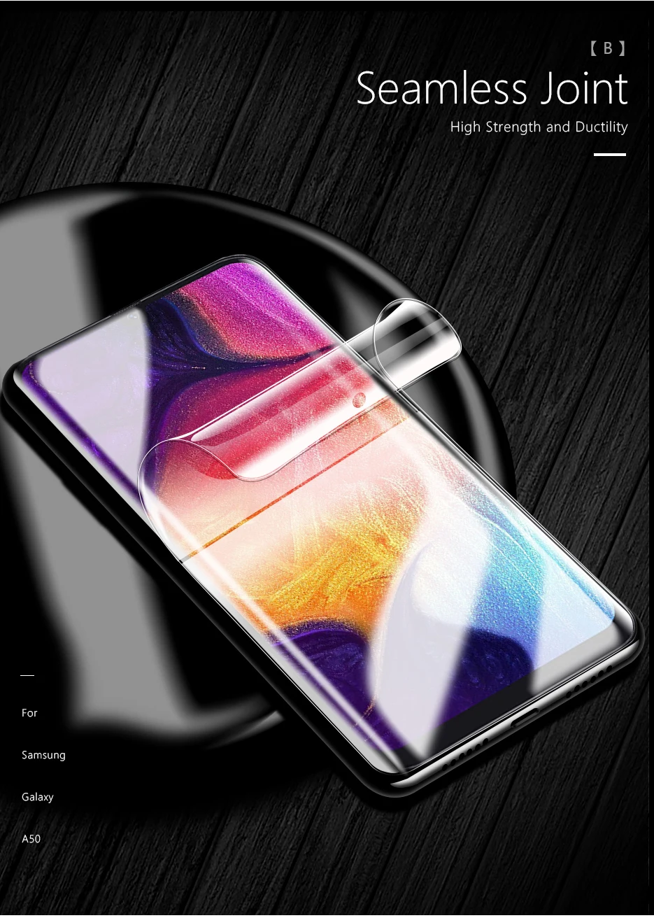 5 шт CHYI для samsung galaxy S8 S9 plus Защитная пленка для экрана s7 edge Мягкая силиконовая пленка для samsung A50 A70 s10 plus Защитная пленка для экрана