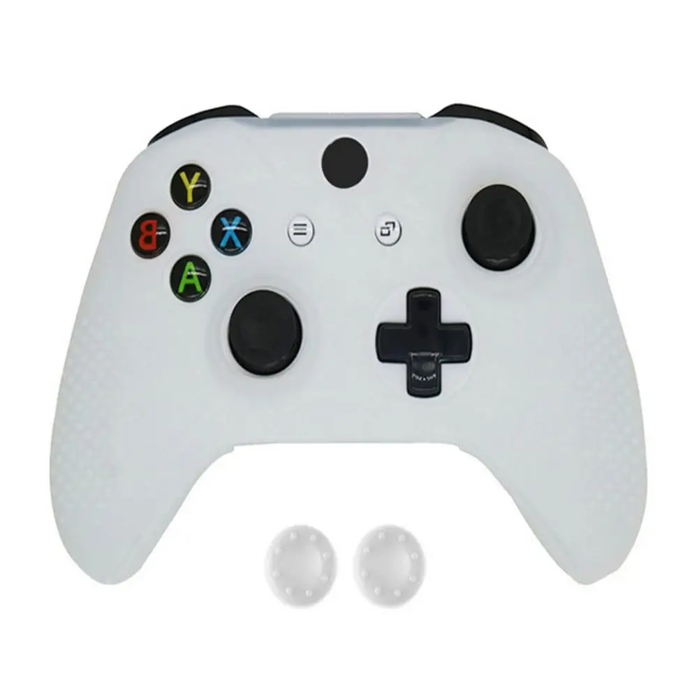 

2020 Studded Anti-Slip Silicone Cover Skin Set for Xbox One S/Xbox One X Controller