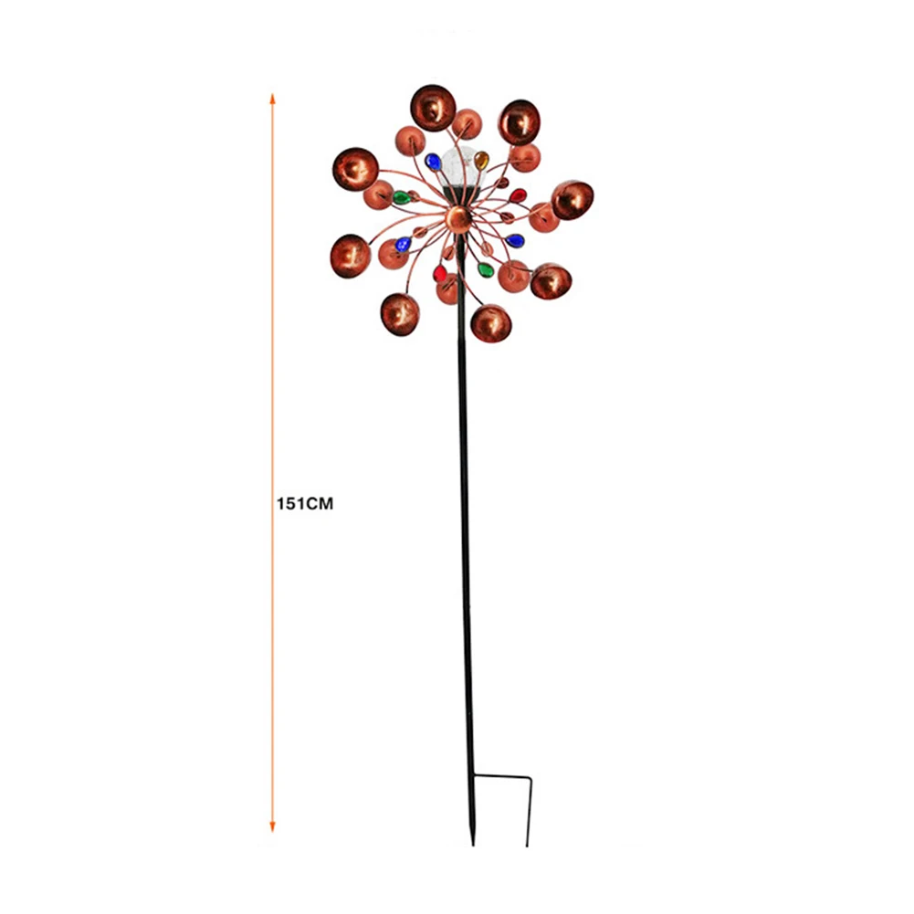 

Wrought Iron Windmill Solar Powered Light Metal Art Craft Garden Yard Landscape Decoration Home Garden Yard Kids Toys Outdoor