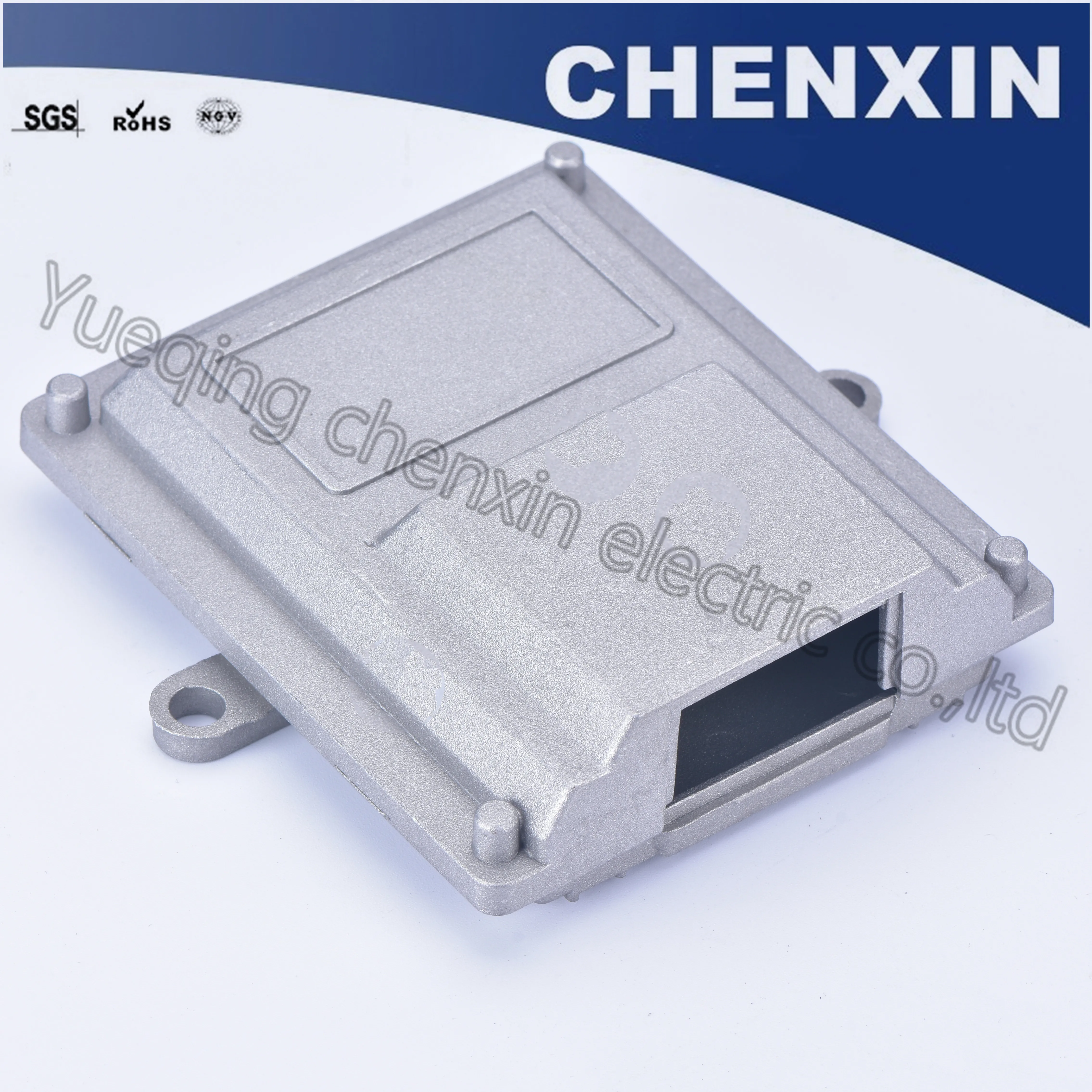 24 штифты ECU PCB алюминиевый корпус чехол с одним отверстием черный автоматический