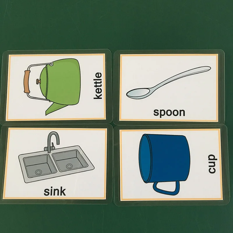 Детские игрушки/кухня/мебель/Ванная комната обучения английские карманные