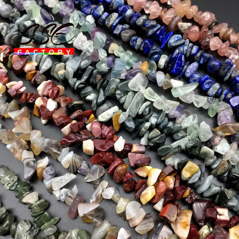 

5-8mm Natural Tiger eye Agates Lapis Crystal Quartz Irregular Chip Stone Beads 40cm For Jewelry Making DIY Necklace Bracelets