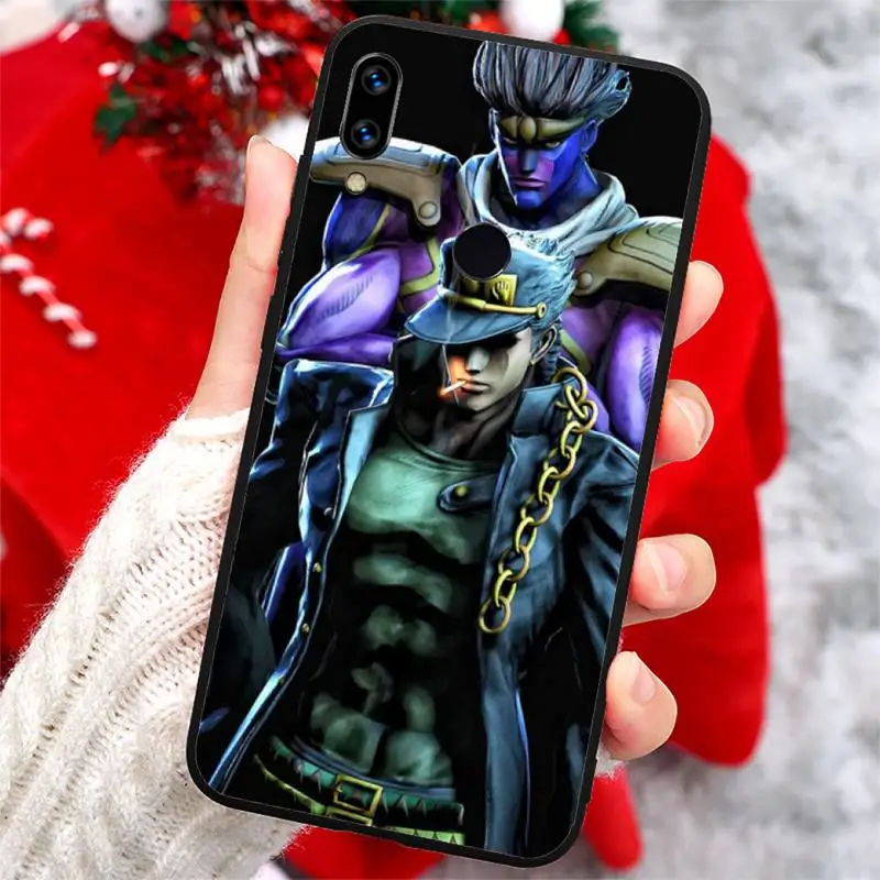 

Jotaro Kujo Jojo's Bizarre Adventure Phone Case For Xiaomi Redmi note 7 8 9 t k30 max3 9 s 10 pro lite