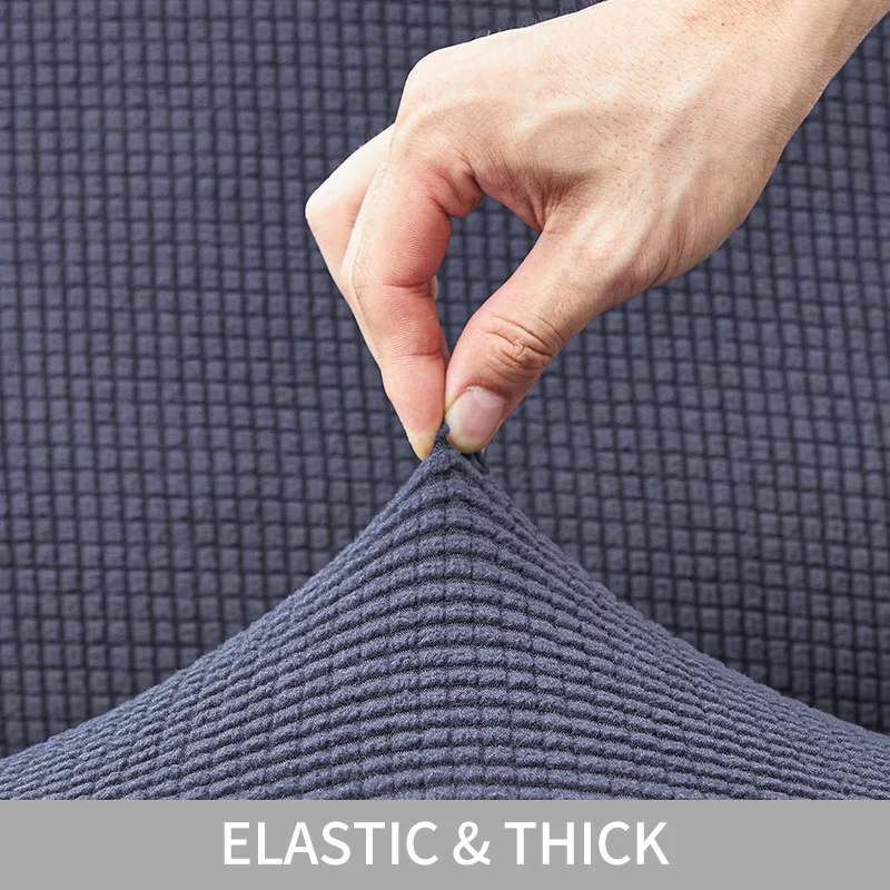universal size waterproof solid color stretch all inclusive cover thickened european style home protector covers 1234 seater free global shipping