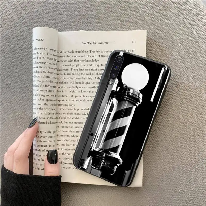

Barber Shop Hair Stylist Salon Phone Case For Samsung galaxy A S note 10 7 8 9 20 30 31 40 50 51 70 71 21 s ultra plus