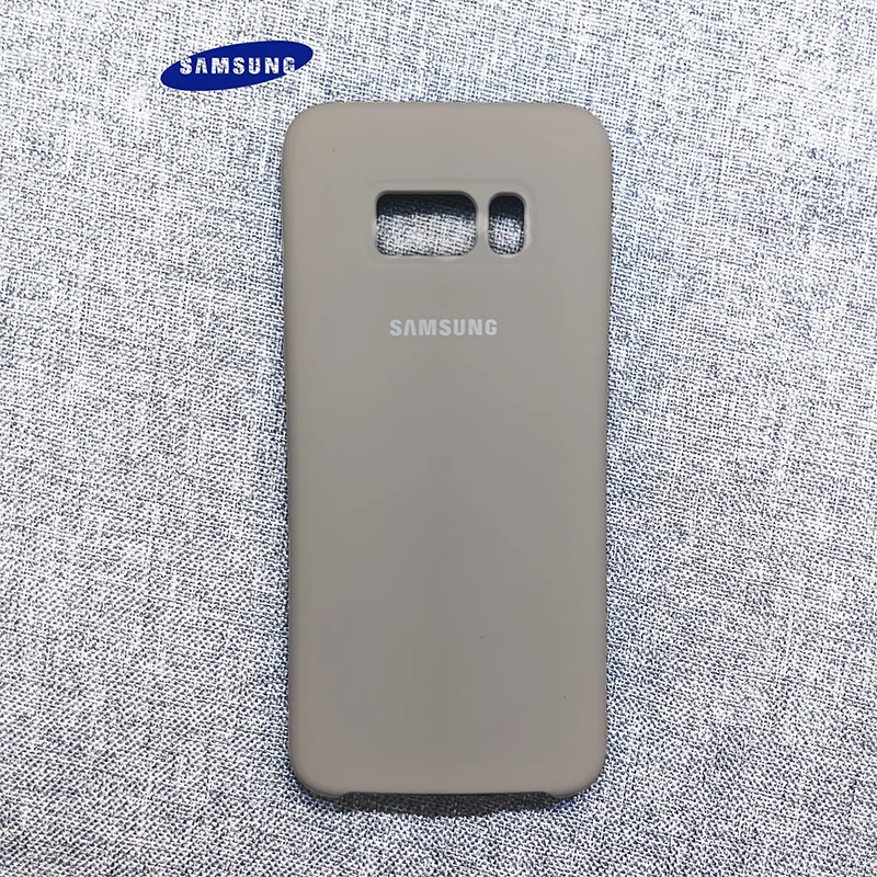 

Samsung Galaxy S8/S8 Plus S8+ Silky Silicone Cover Soft-Touch Finish Back Protective Case For Samsung S8/S8plus/S9/S9Plus/S10