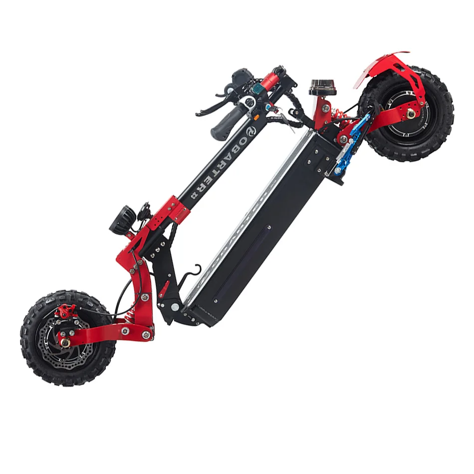 

OBARTER 2400w Electric Scooter 2000W Dual Motor Electric Scooter Folding 10 Inch Scooter 65KM/H E Scooter Dual Motor