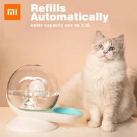 xiaomi youpin snails bubble automatic cat water bowl fountain for pets water dispenser large drinking bowl cat drink uncharged
